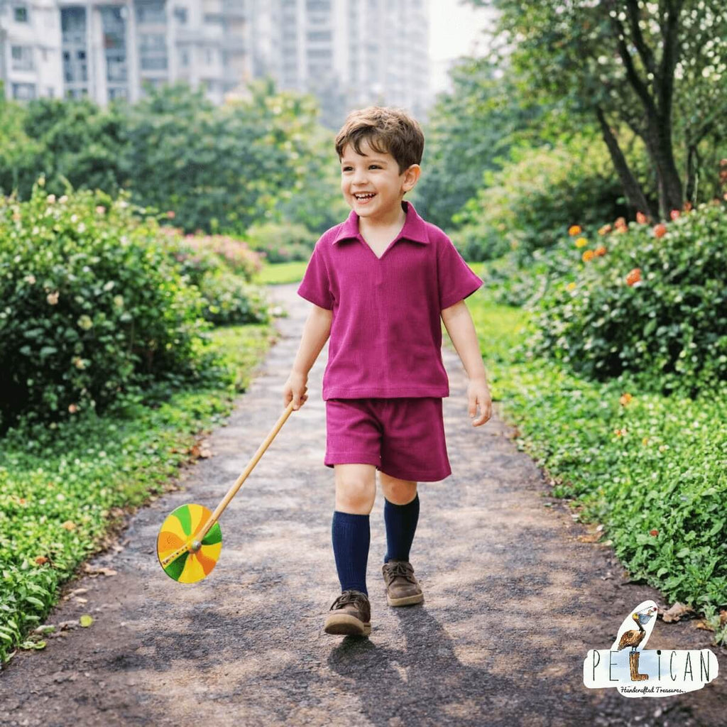 Berry Breeze Waffle Co-Ord Set