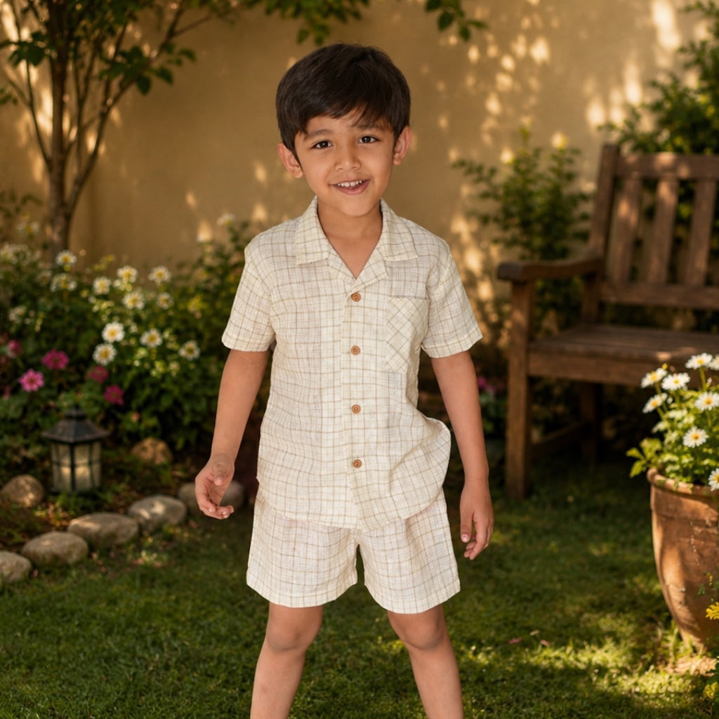 Checks Co-ord Set