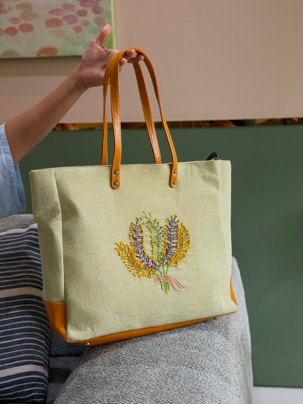 Lemony Tote Bag