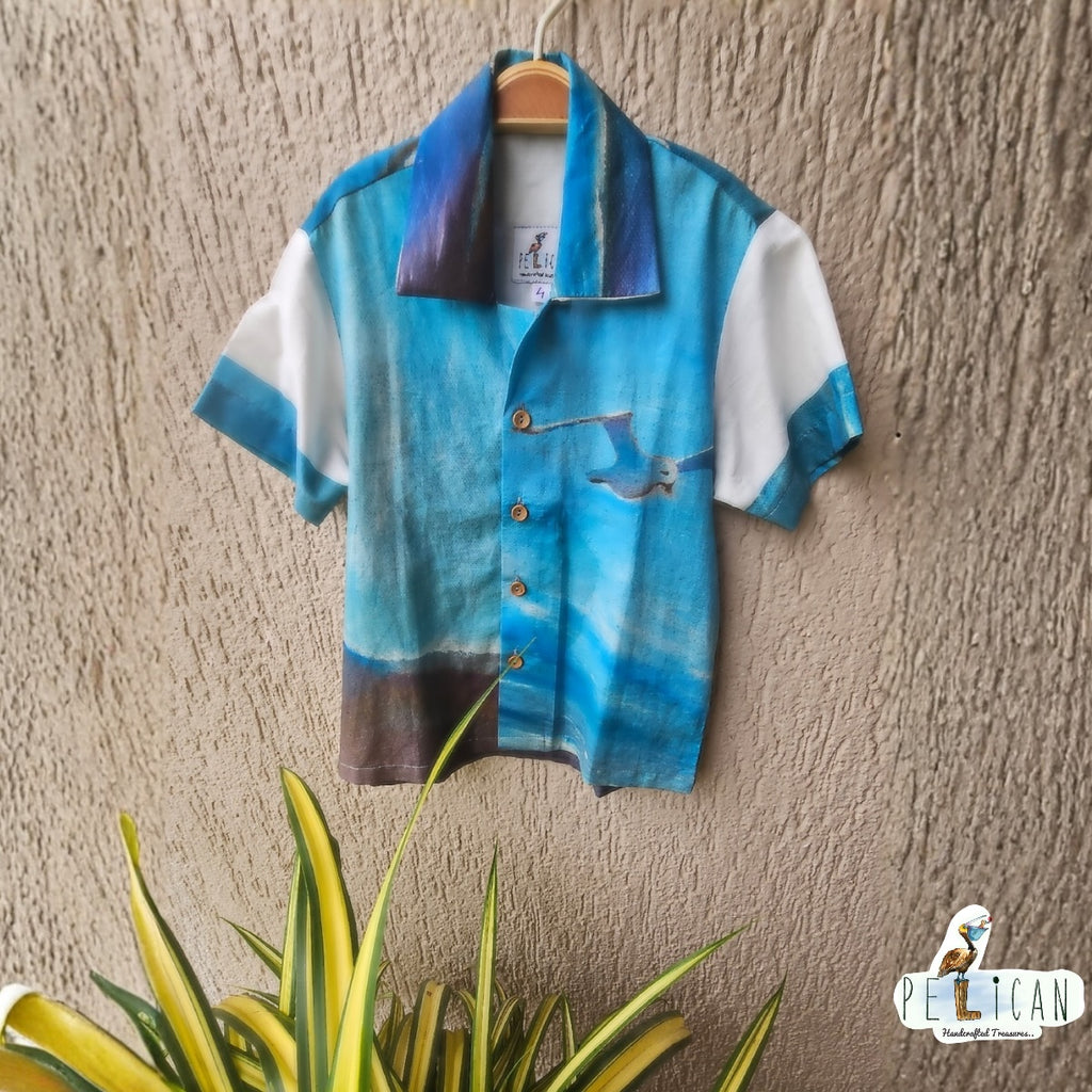 Blue Coastal Shirt