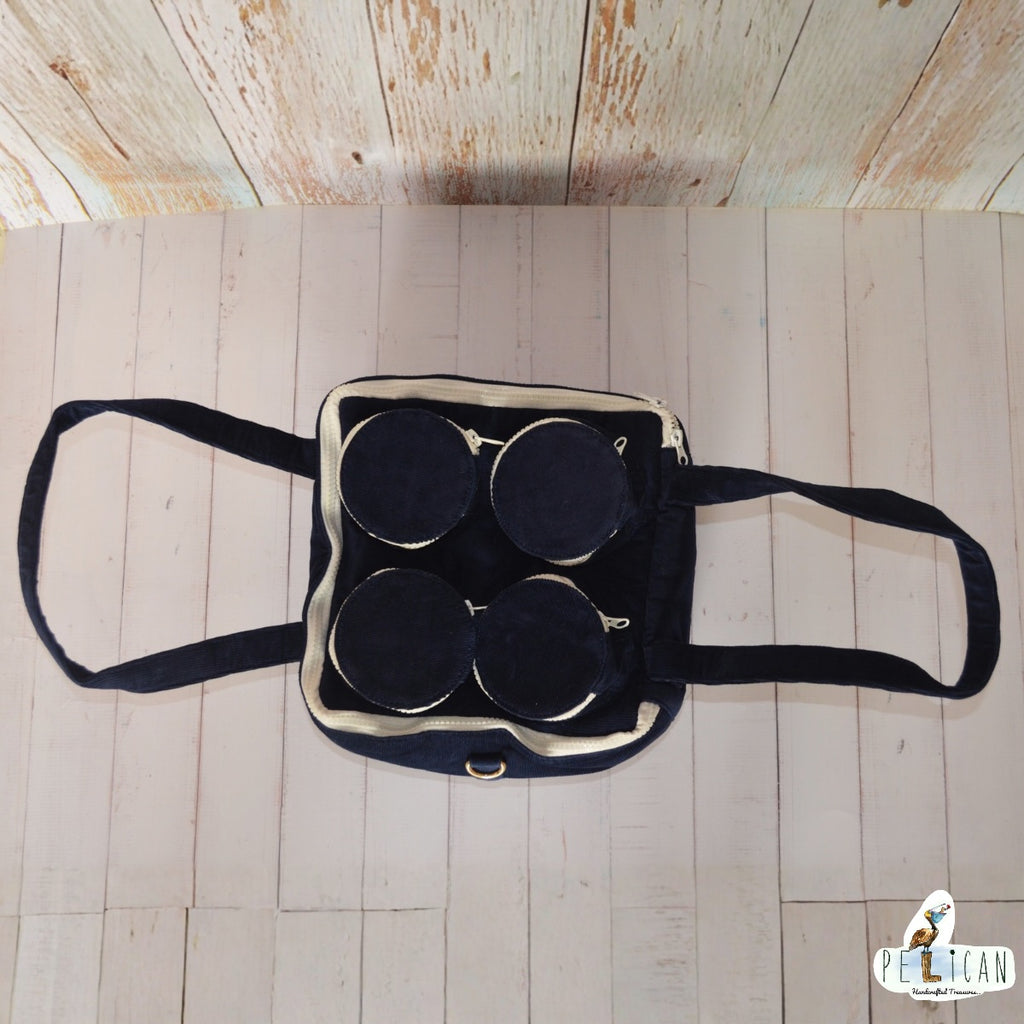 Blue Lego Duffle Bag with 4 Studs