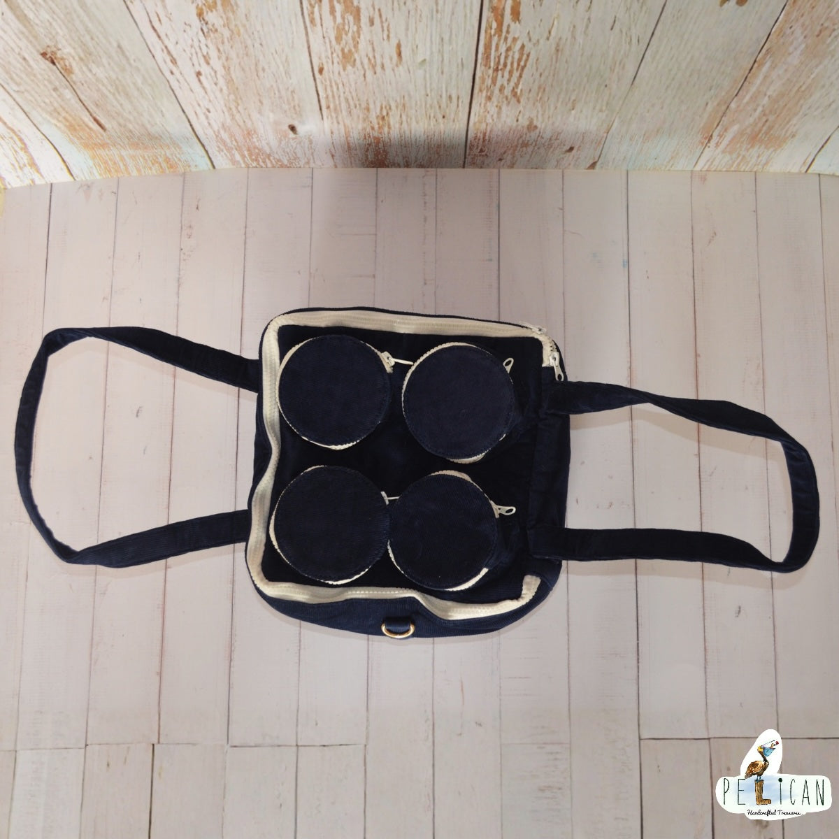 Blue Lego Duffle Bag with 4 Studs