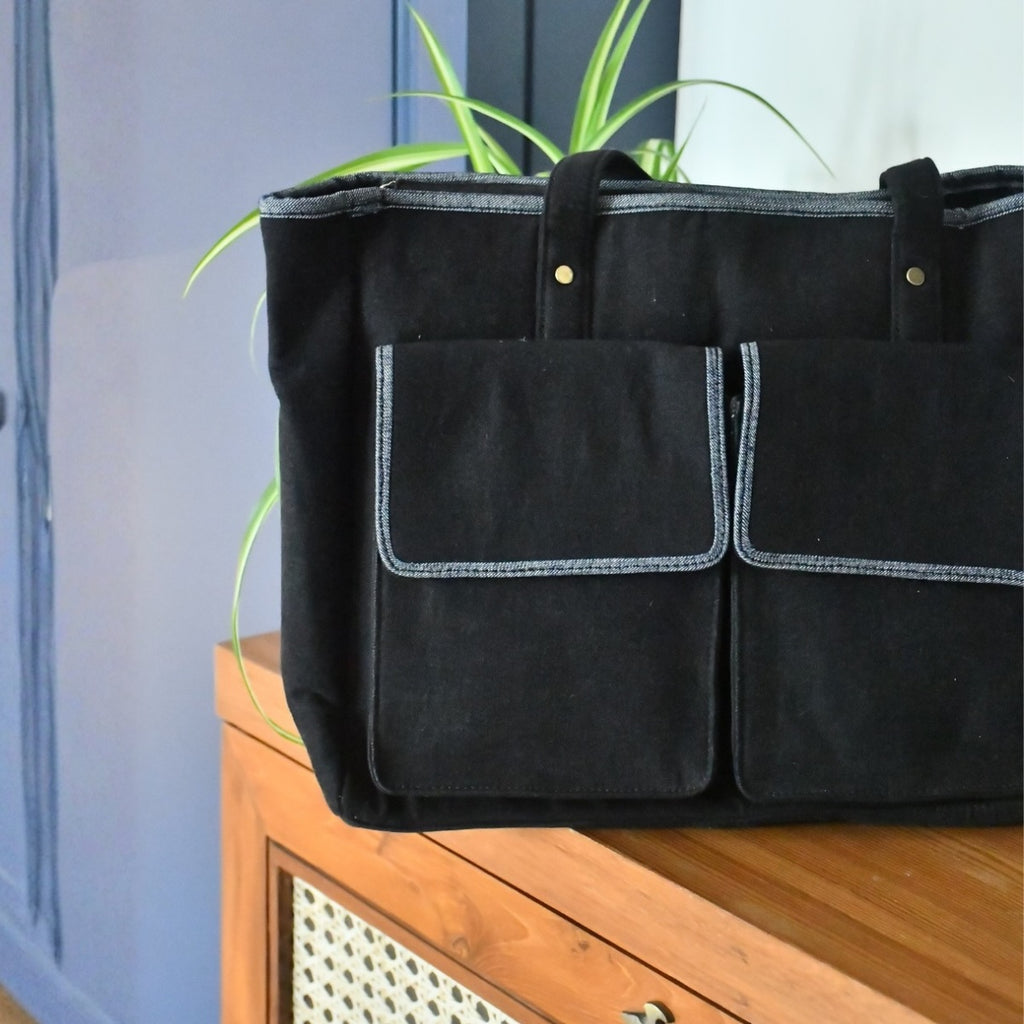 Charcoal Diaper Bag