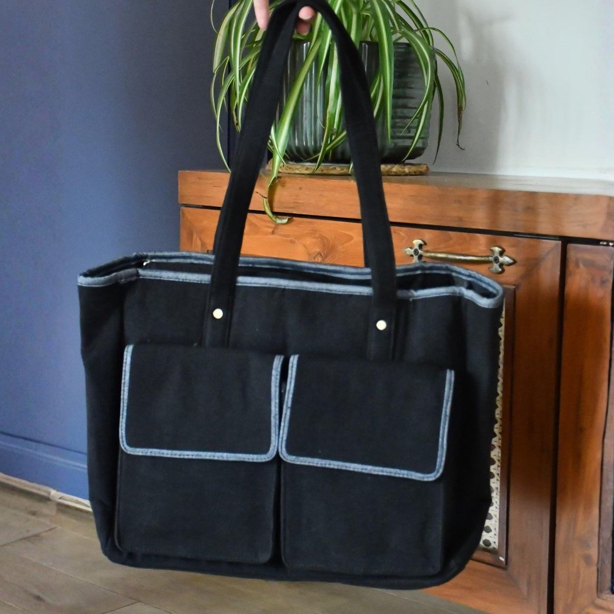 Charcoal Diaper Bag