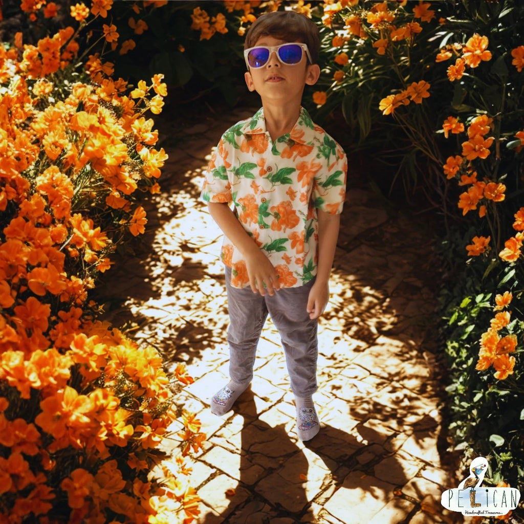 Crimson Blossom Shirt