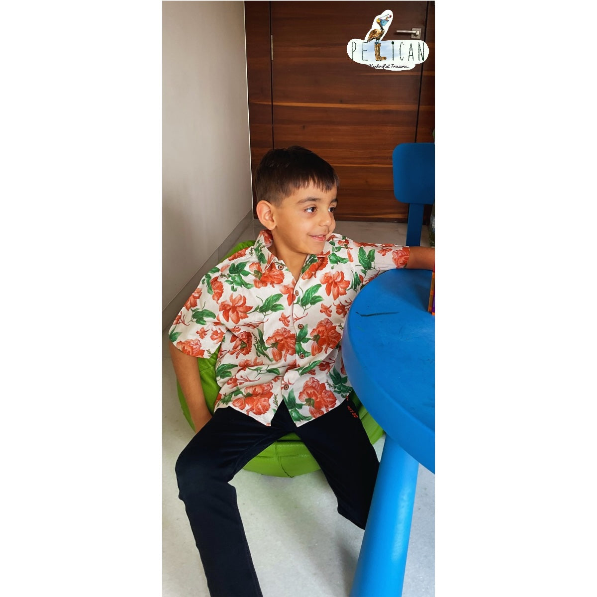 Crimson Blossom Shirt