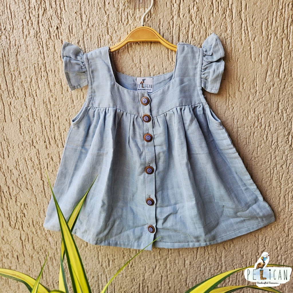 Dusty Blue Top
