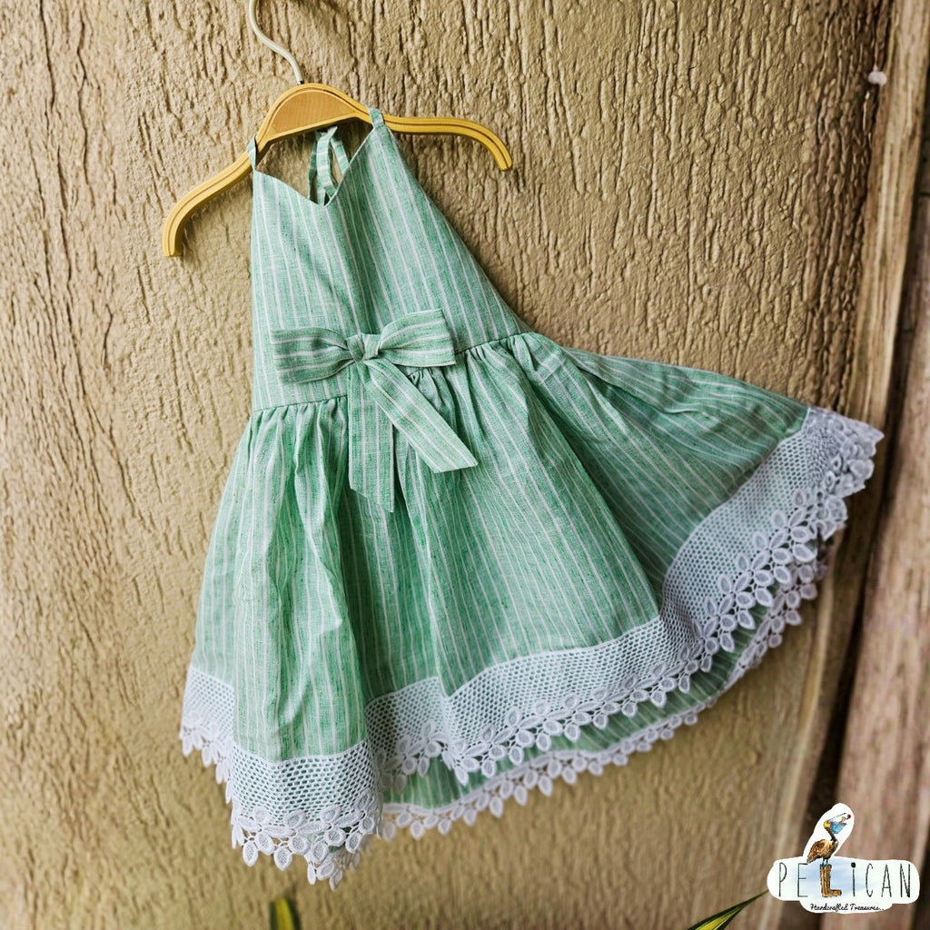 Green Bow Dress