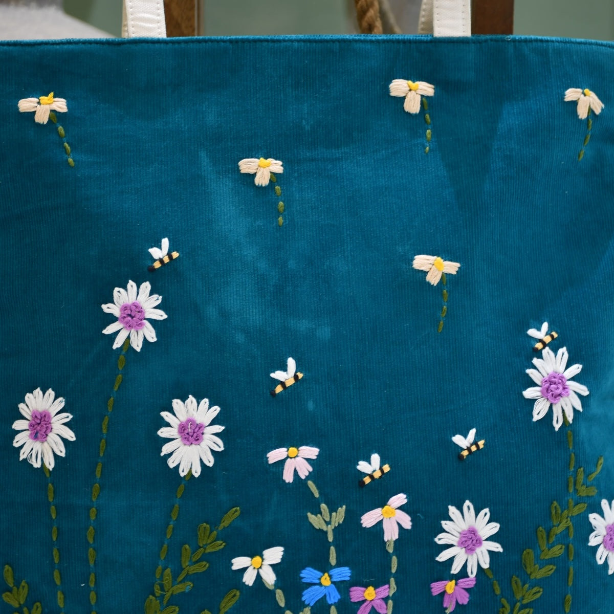 Sea Blue Tote Bag